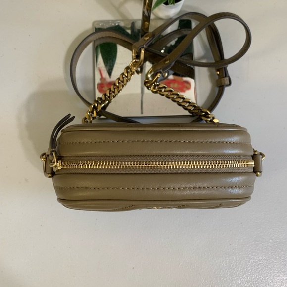 💕👜 TORY BURCH Crossbody Tan Leather Bag - Picture 10 of 13